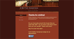 Desktop Screenshot of abetterhandyman.org