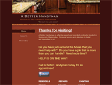 Tablet Screenshot of abetterhandyman.org